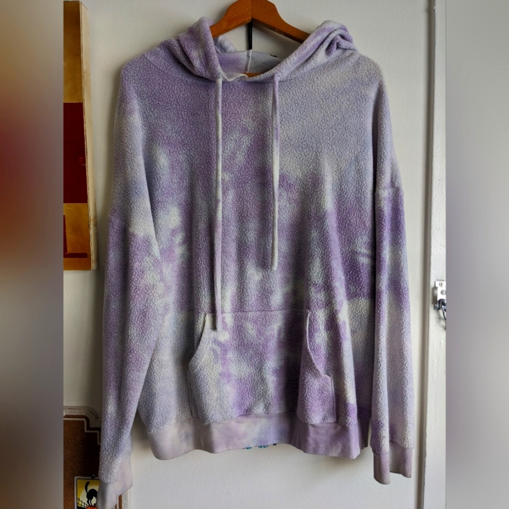 Soft-serve cloud cotton hoodie🍦☁️ 💜